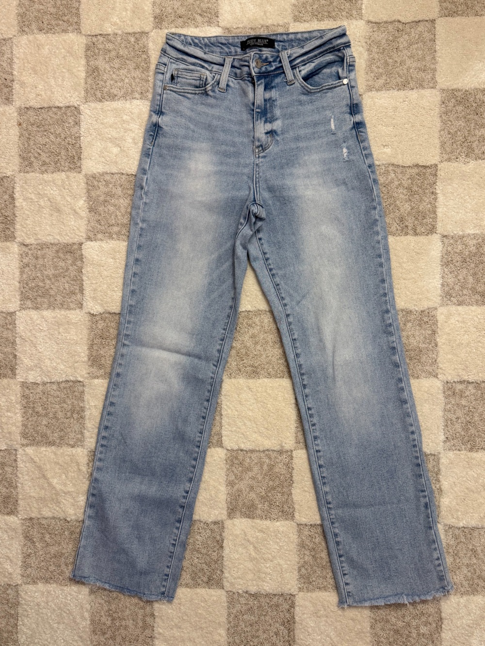 Judy Blue White Label Straight Leg Jeans - Size 5/27